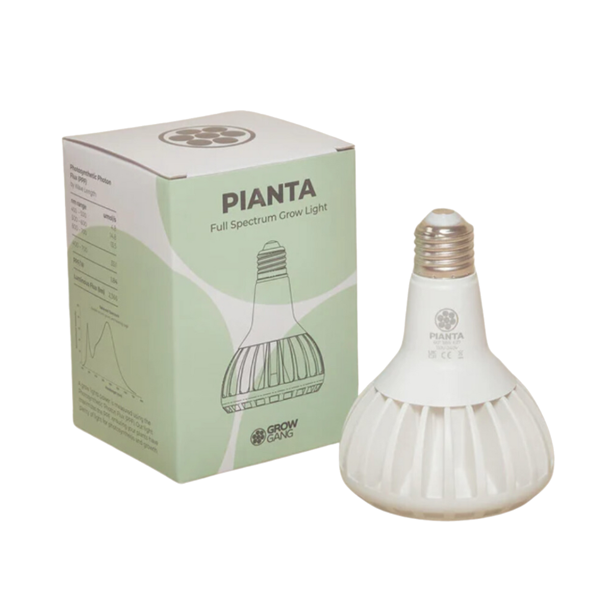 Pianta LED Grow Light Bulb London Terrariums