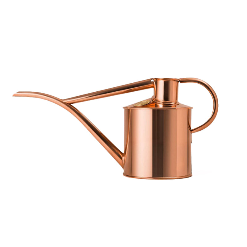 The Fazeley Flow Copper Watering Can 2 Pint London Terrariums