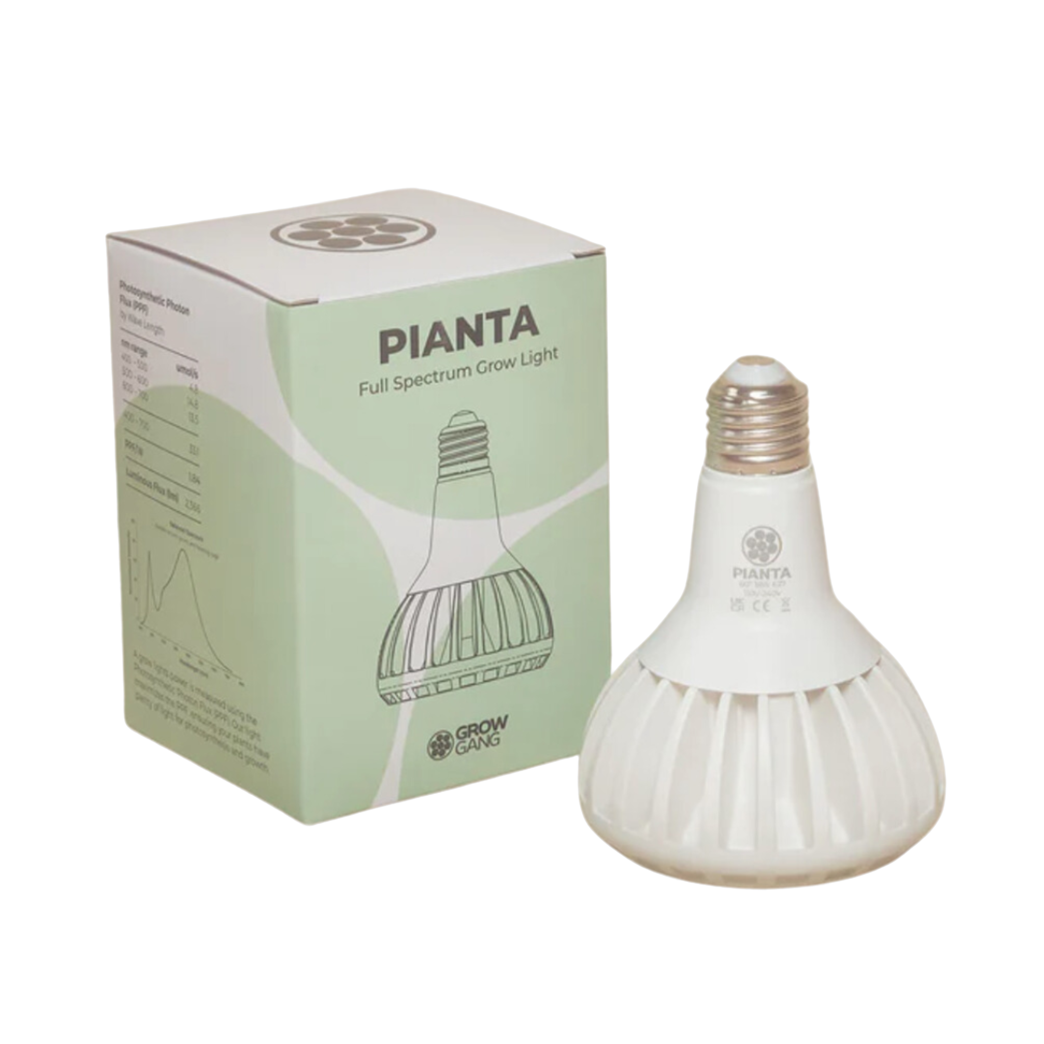 Pianta LED Grow Light Bulb London Terrariums